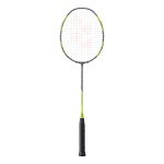 Yonex Badmintonschläger ARC Saber 7 Tour (ausgewogen, mittel) grau/gelb- besaitet -